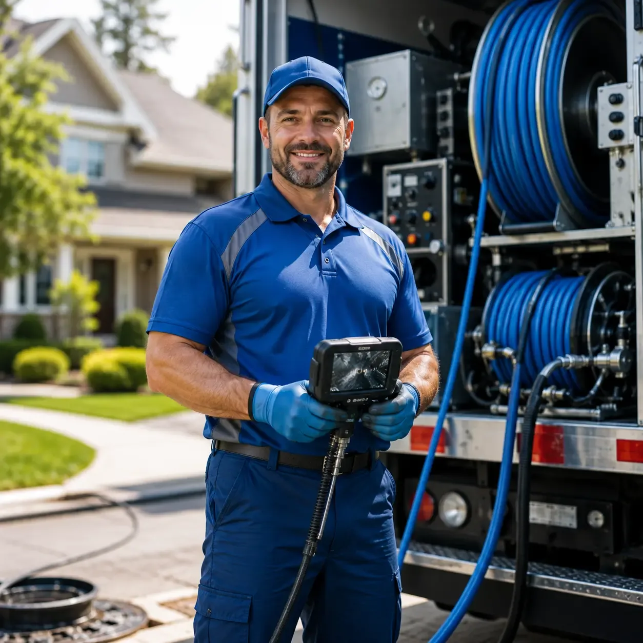 Local outdoor drain cleaning specialists in Erieville, NY